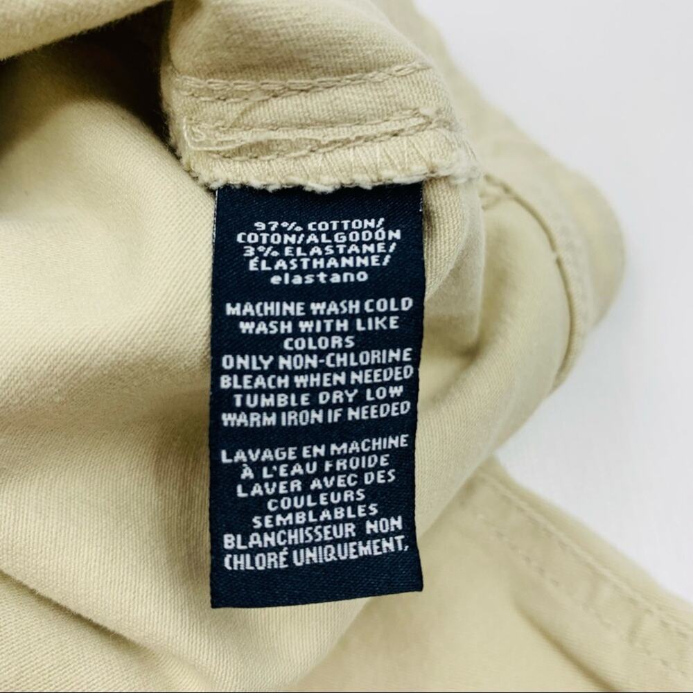 American Living Cream Beige Crop Pants - Picture 6 of 6